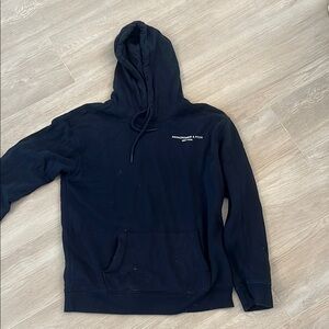 Abercrombie & Fitch Black Sweatshirt Hoodie